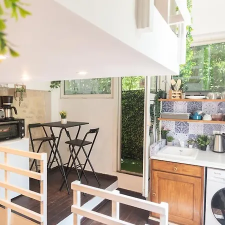 Lejlighed Duplex Parisien En Face Metro13 *