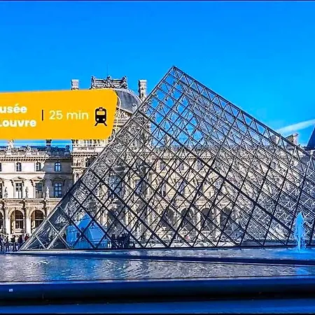 Duplex Parisien En Face Metro13