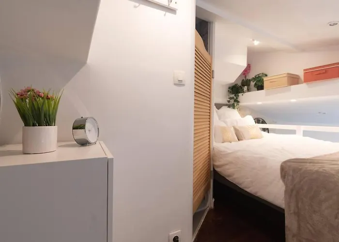 דירה Duplex Parisien En Face Metro13 *