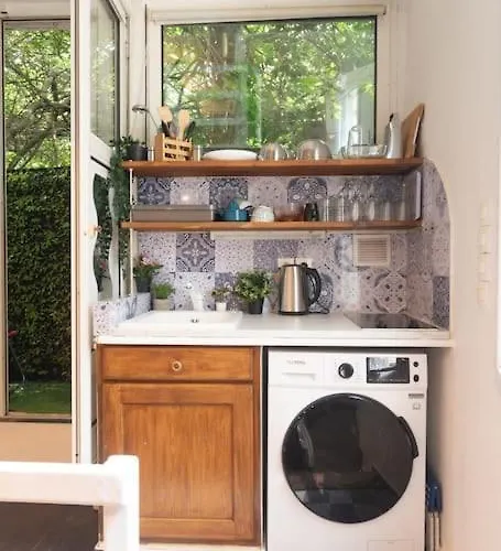 דירה Duplex Parisien En Face Metro13