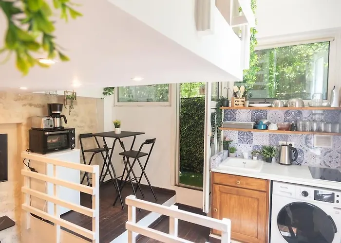 דירה Duplex Parisien En Face Metro13 *